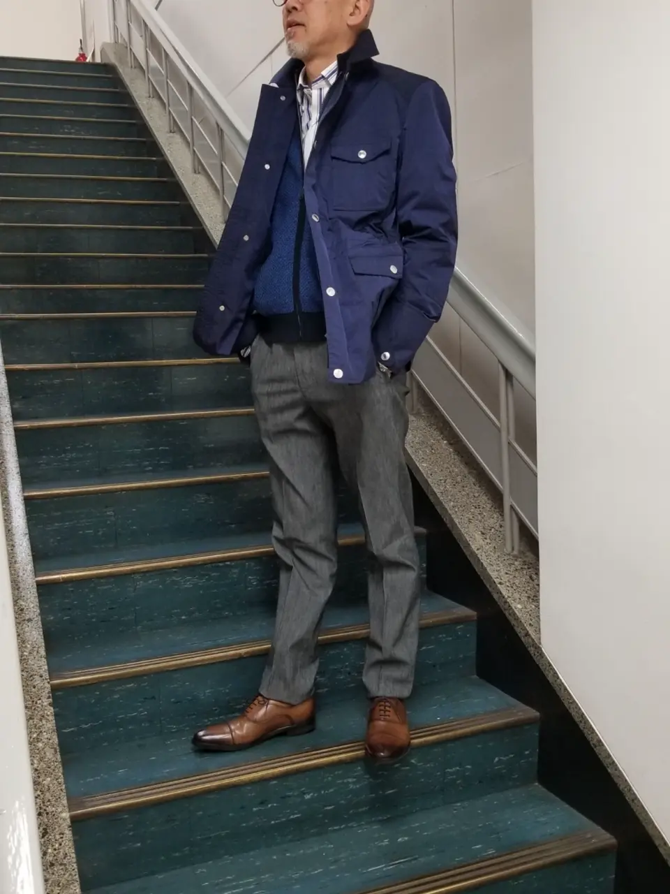 DAKS 加賀谷 コーディネート画像