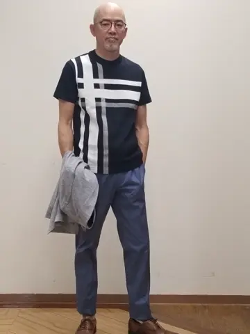 DAKS 加賀谷 コーディネート画像