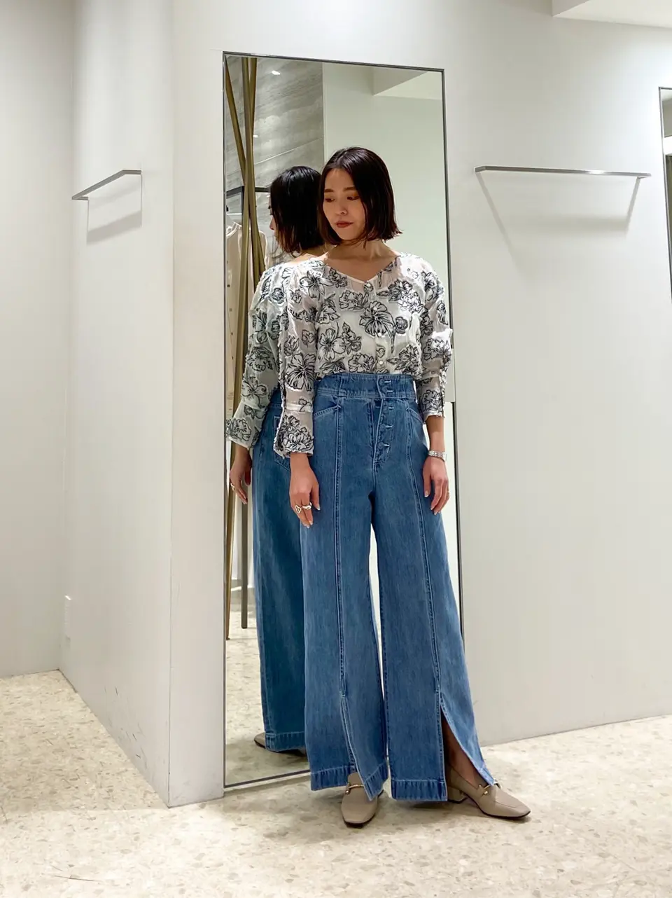  古川温子 コーディネート画像