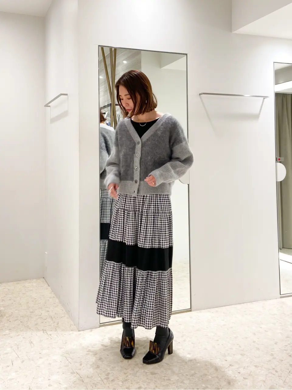  古川温子 コーディネート画像