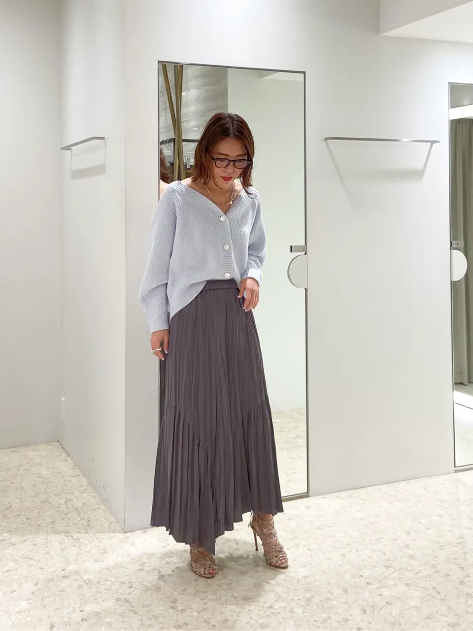  古川温子 コーディネート画像