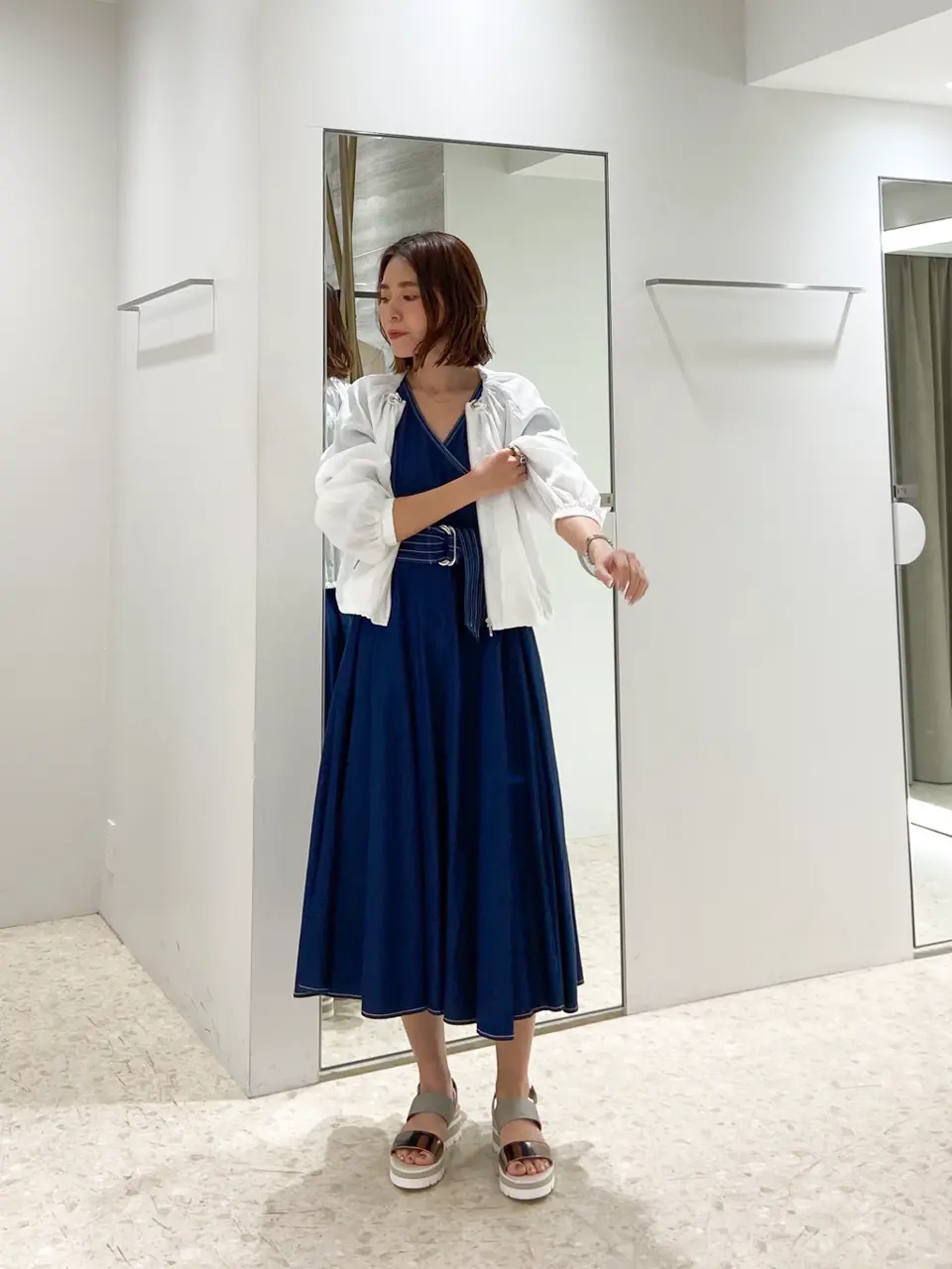  古川温子 コーディネート画像