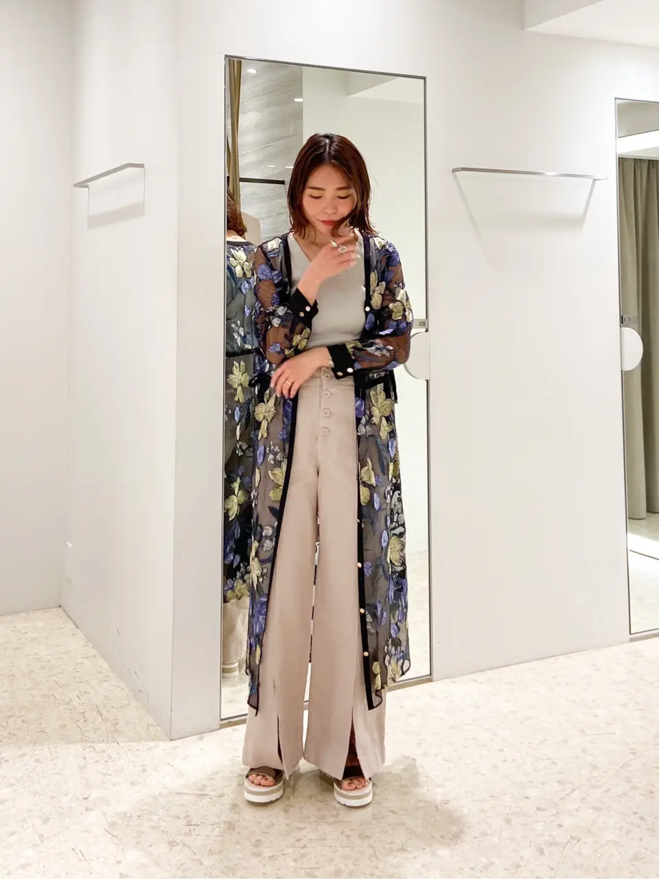 Diagram 古川温子 コーディネート画像