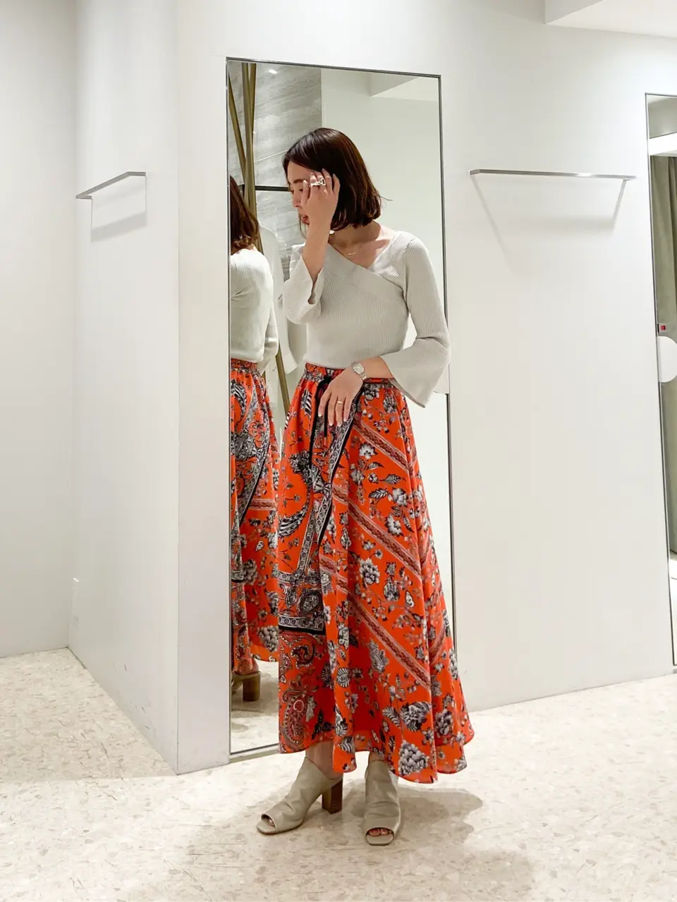  古川温子 コーディネート画像