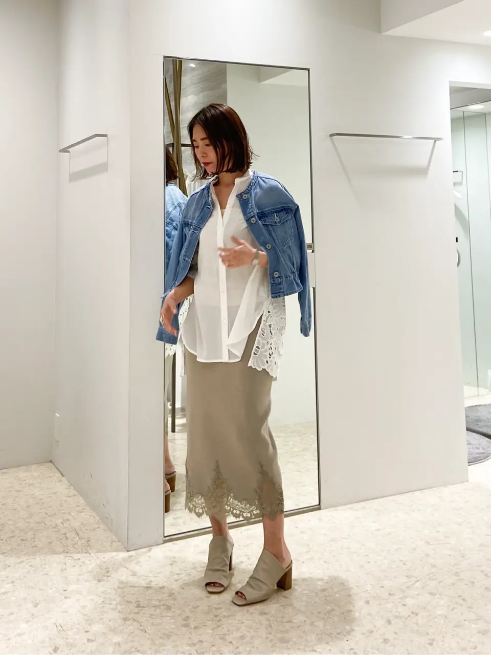  古川温子 コーディネート画像