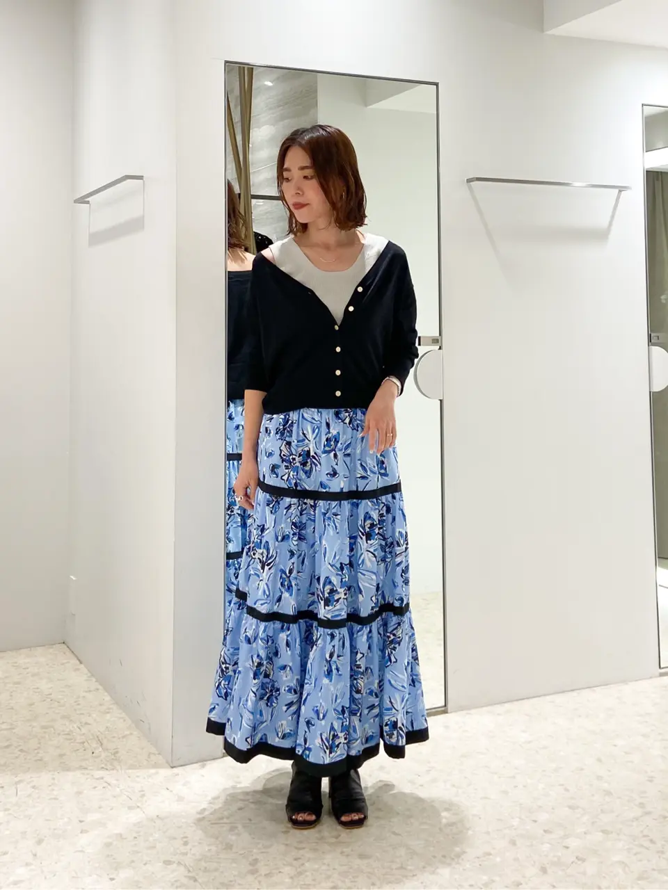  古川温子 コーディネート画像