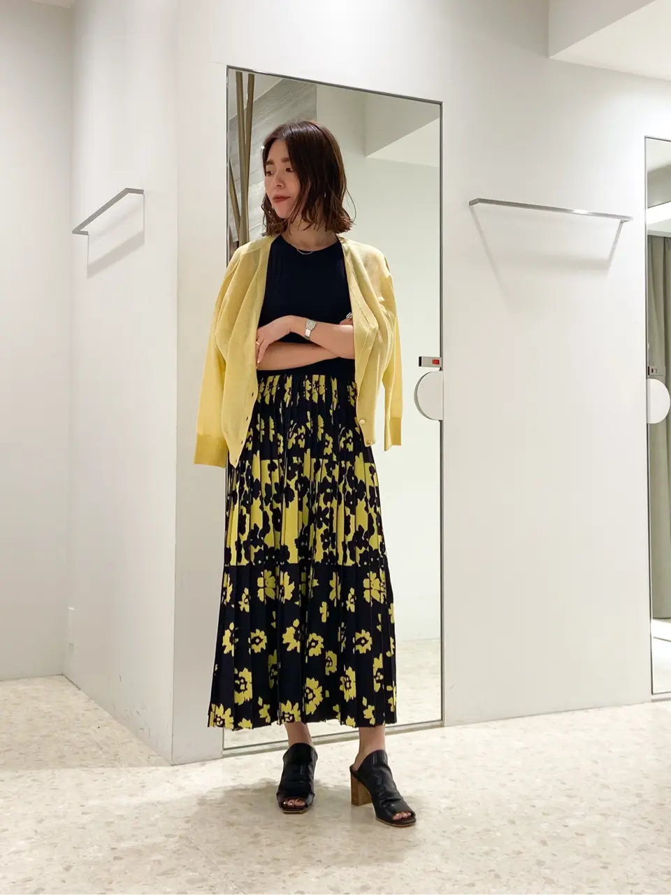  古川温子 コーディネート画像