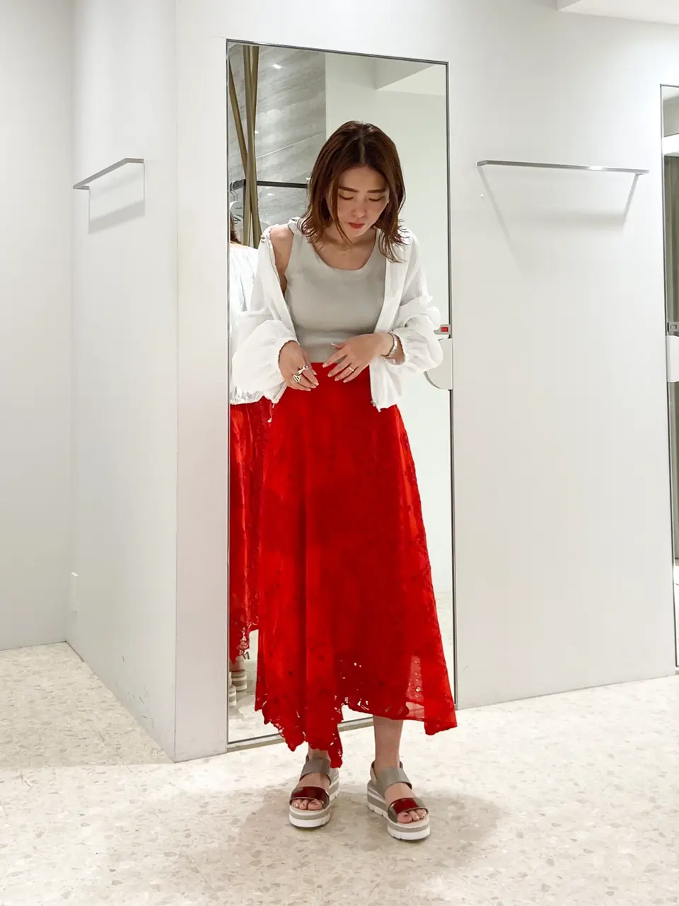 Diagram 古川温子 コーディネート画像