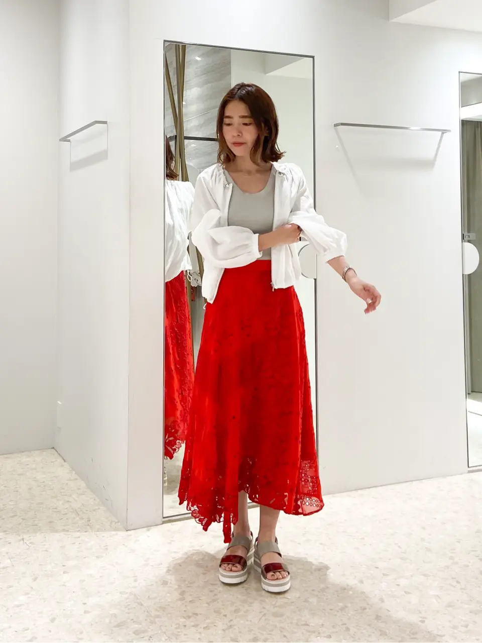 Diagram 古川温子 コーディネート画像