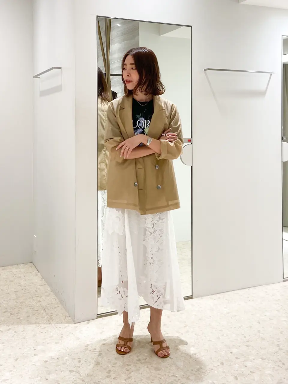  古川温子 コーディネート画像