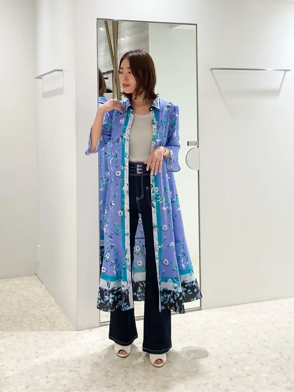  古川温子 コーディネート画像