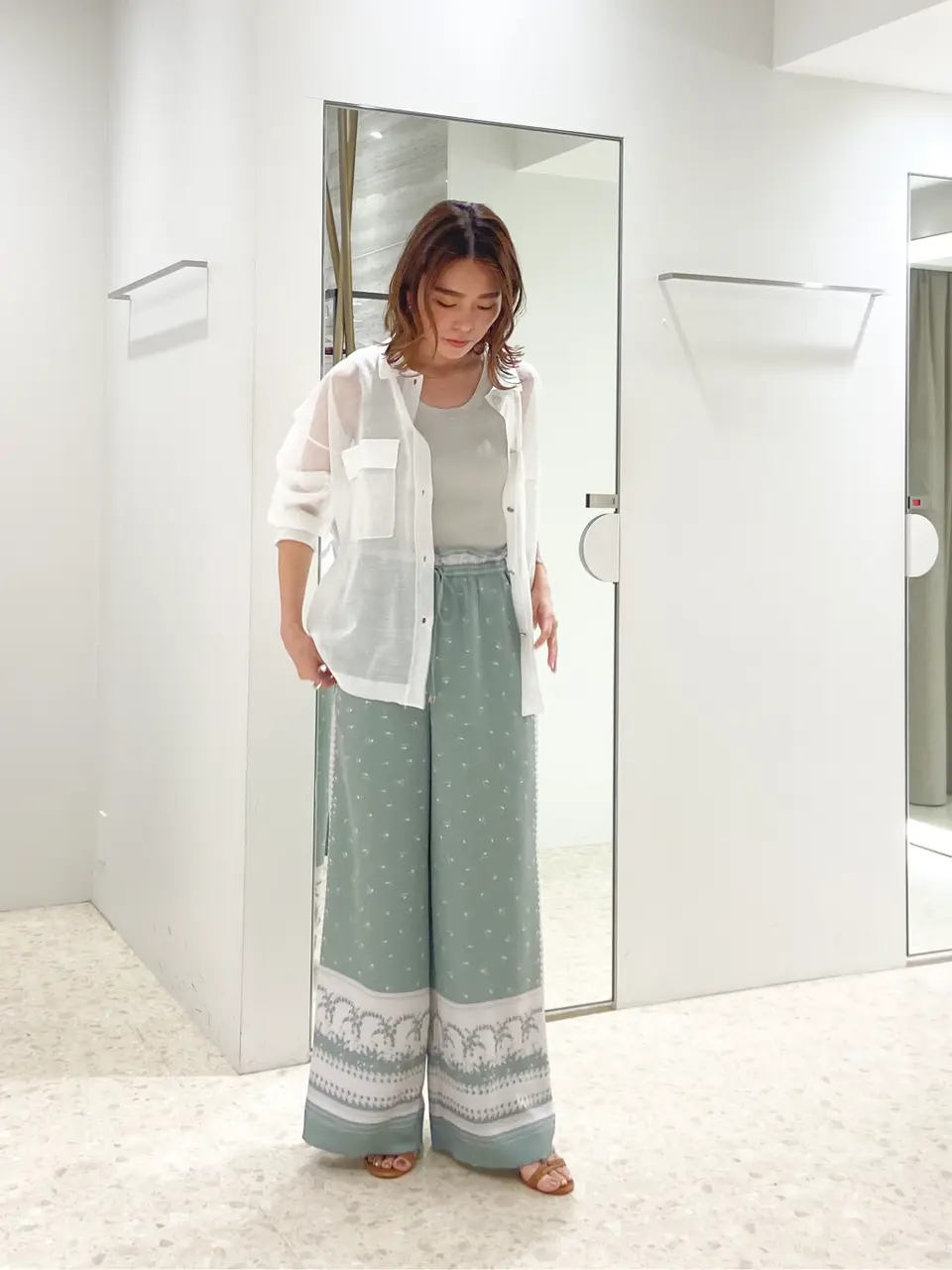  古川温子 コーディネート画像