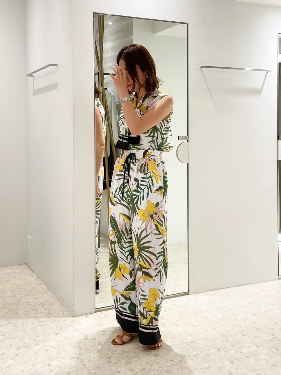  古川温子 コーディネート画像