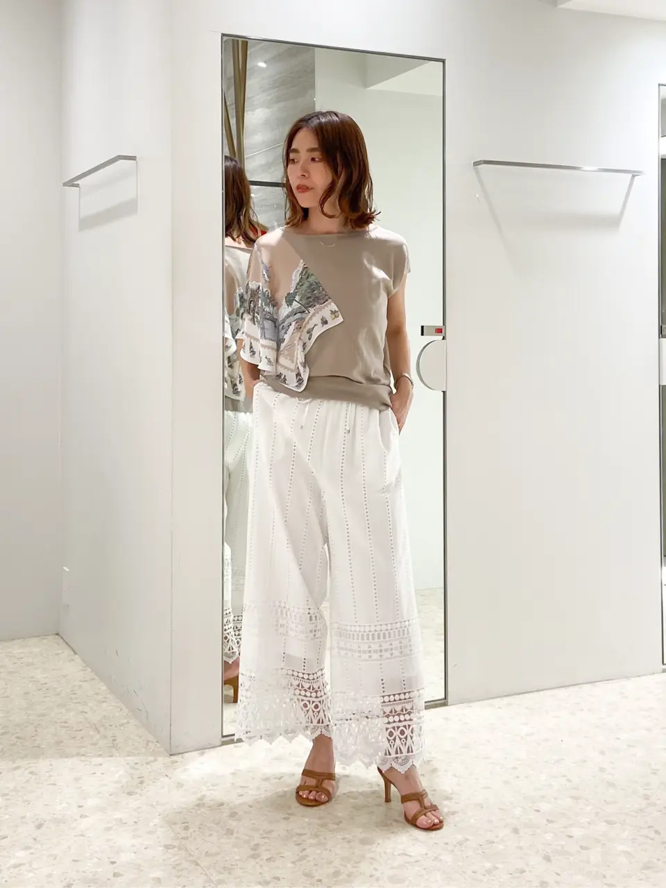  古川温子 コーディネート画像