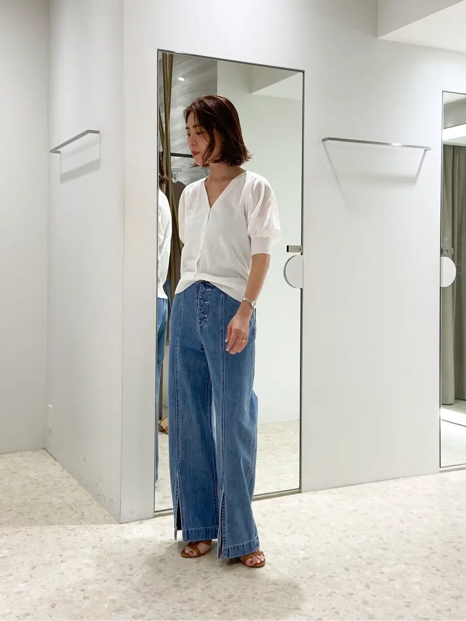  古川温子 コーディネート画像