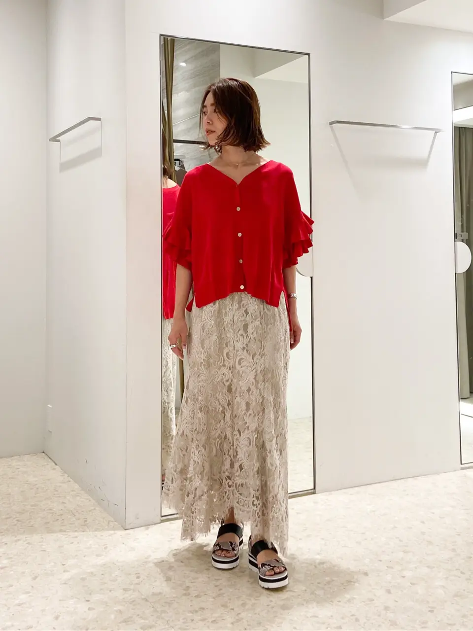  古川温子 コーディネート画像