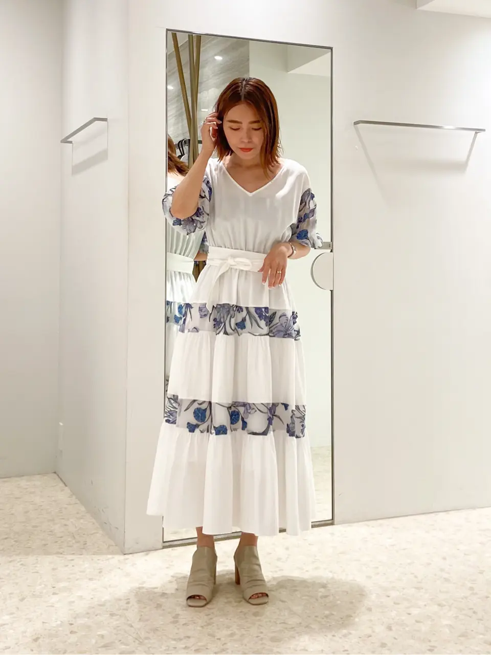  古川温子 コーディネート画像