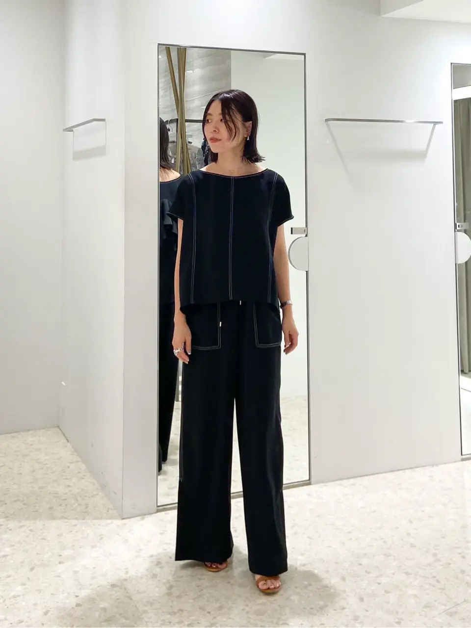  古川温子 コーディネート画像