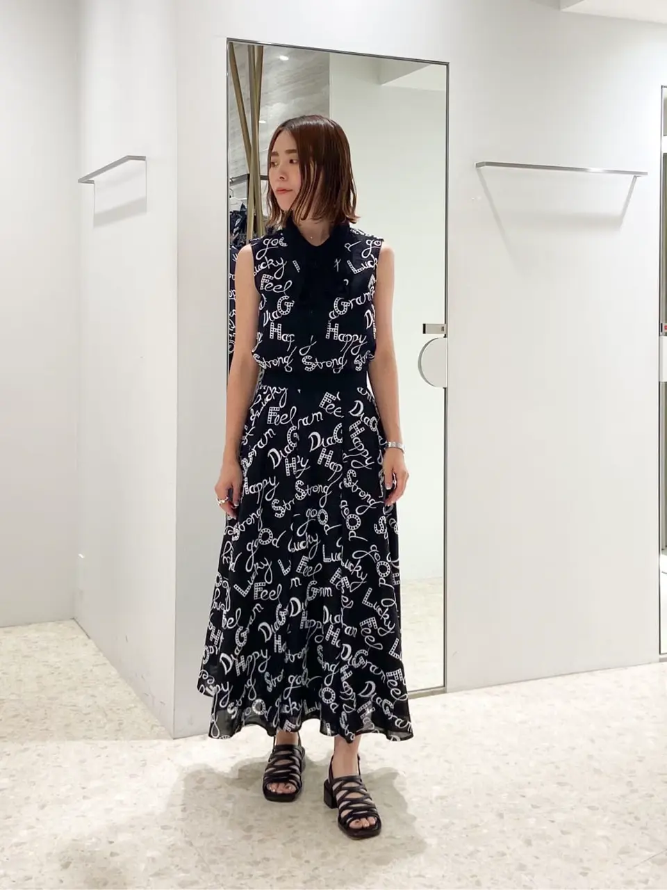  古川温子 コーディネート画像