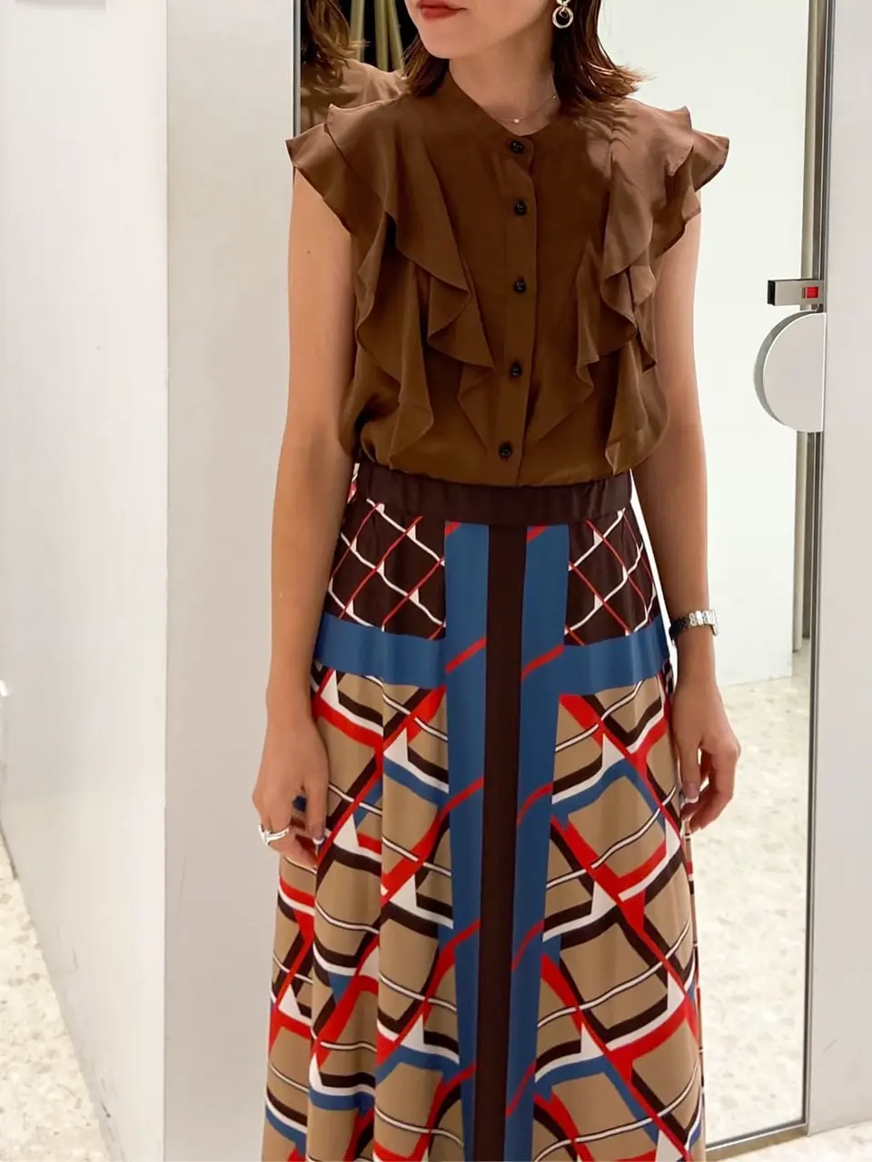 Diagram 古川温子 コーディネート画像