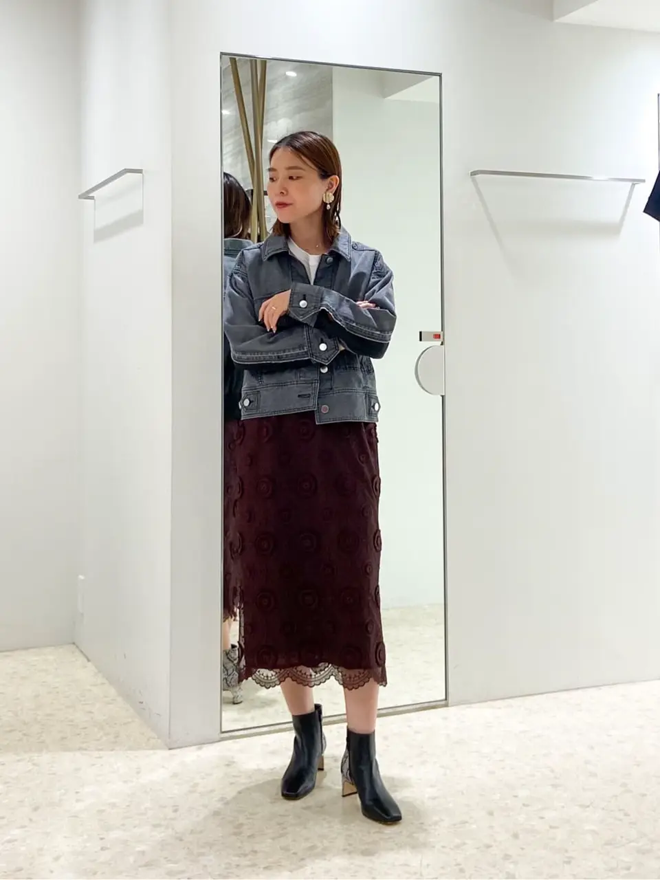 Diagram 古川温子 コーディネート画像