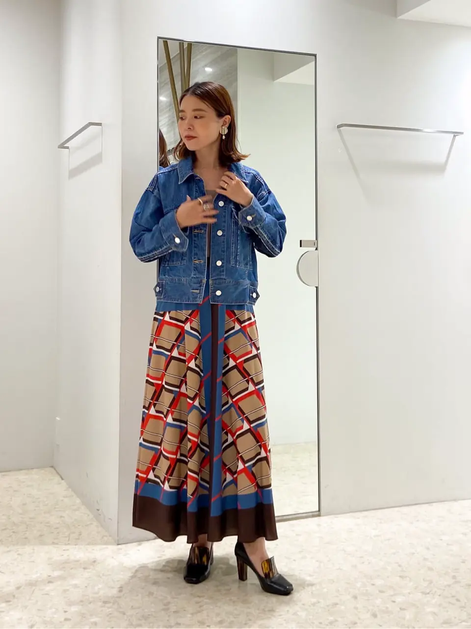 Diagram 古川温子 コーディネート画像