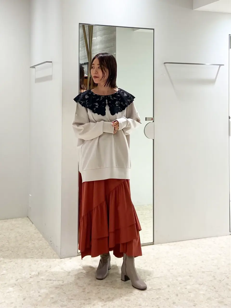  古川温子 コーディネート画像