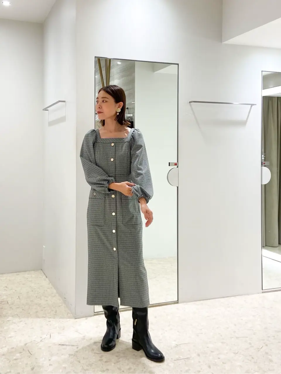  古川温子 コーディネート画像