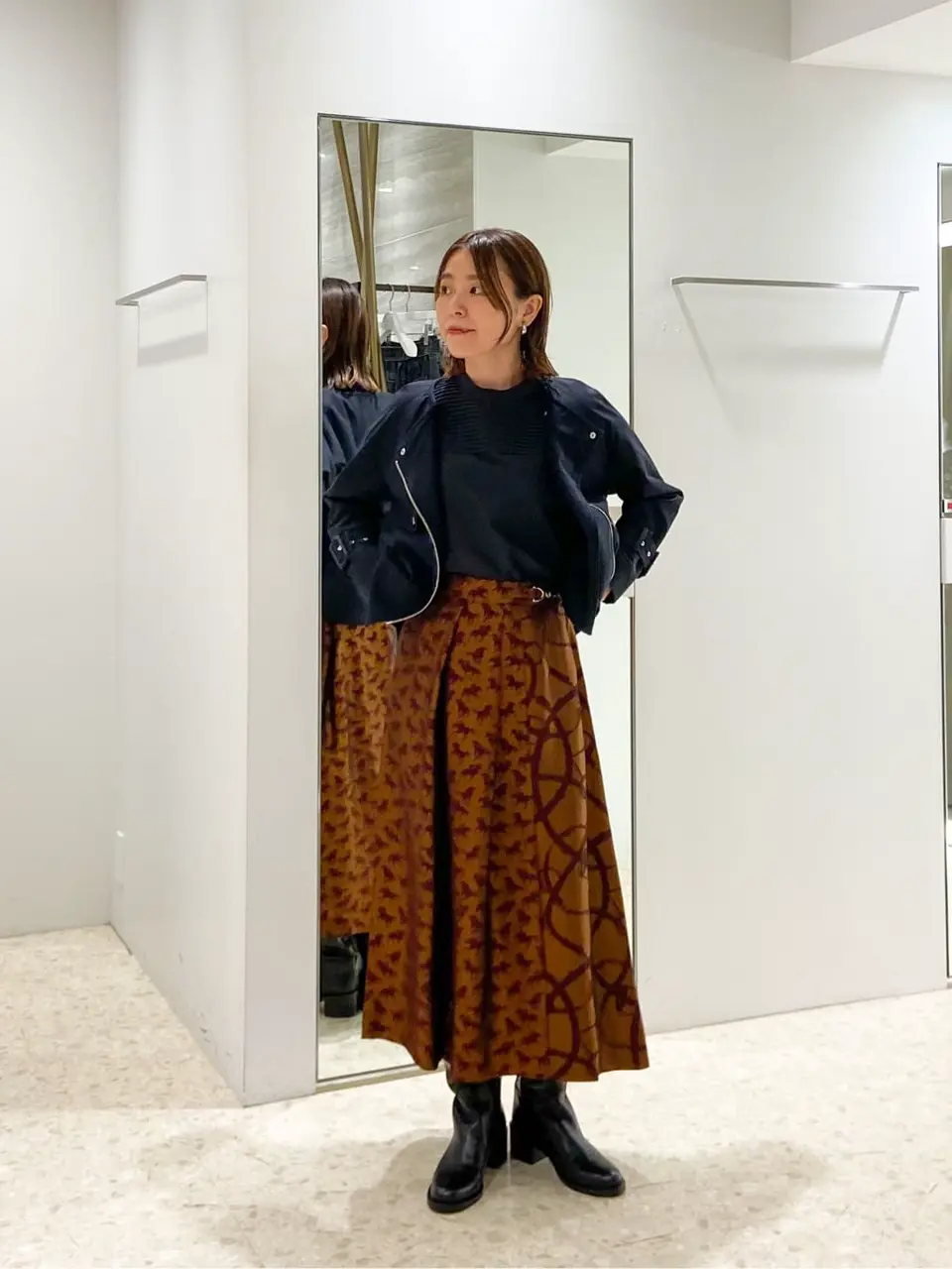  古川温子 コーディネート画像