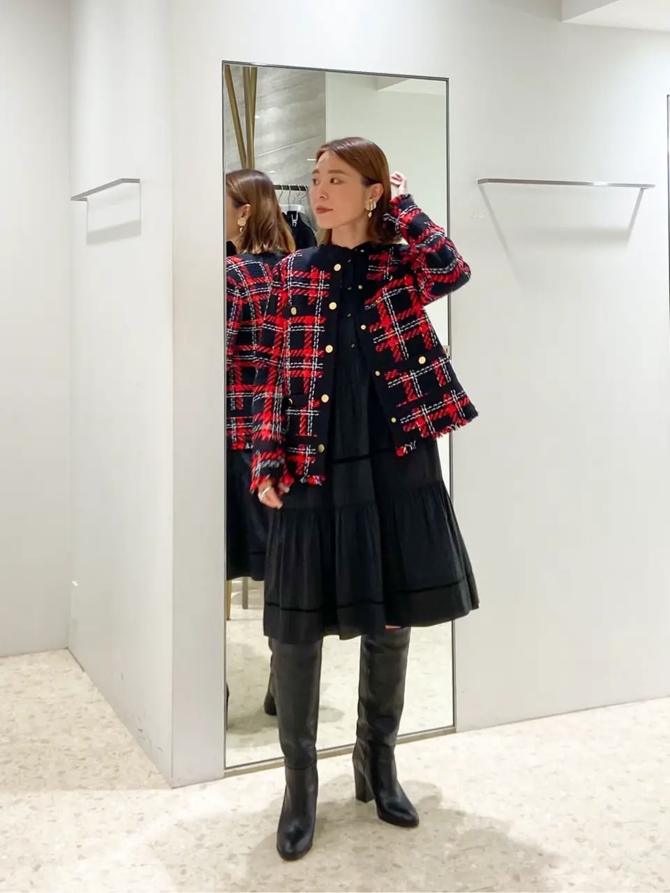  古川温子 コーディネート画像