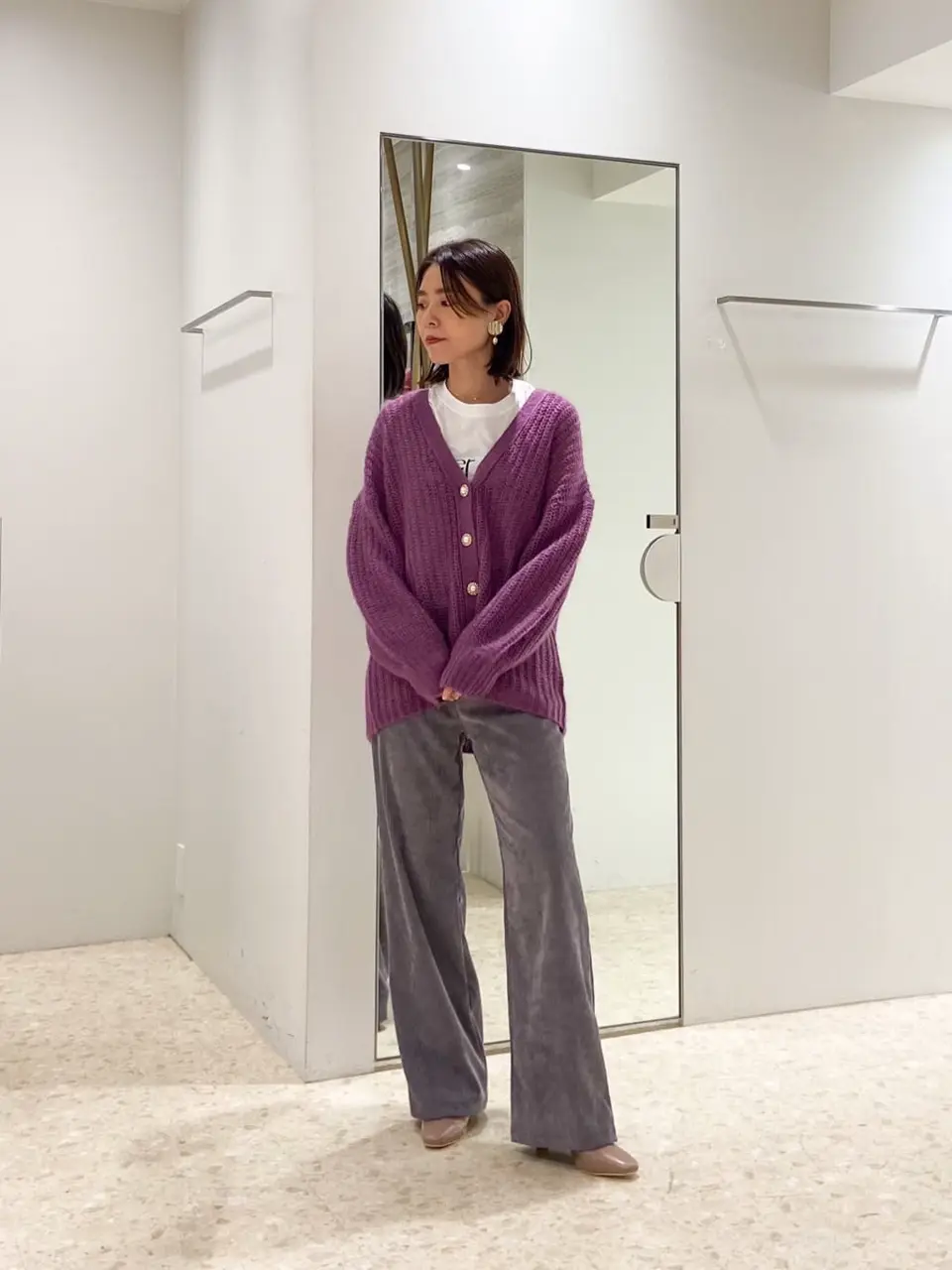  古川温子 コーディネート画像