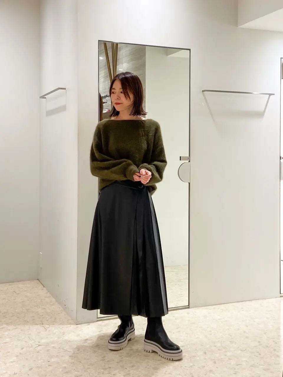  古川温子 コーディネート画像