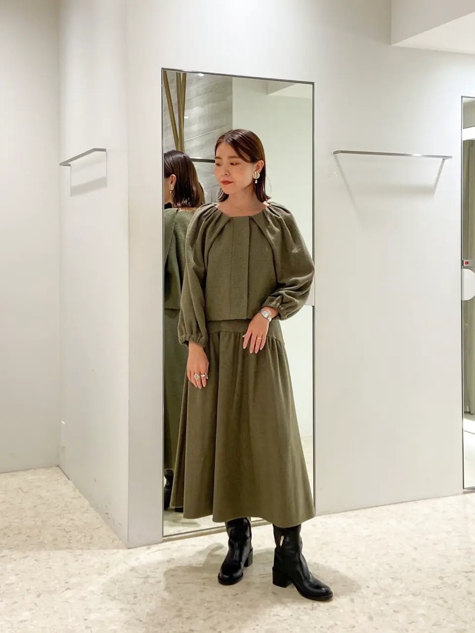 Diagram 古川温子 コーディネート画像