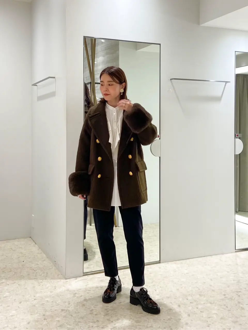  古川温子 コーディネート画像