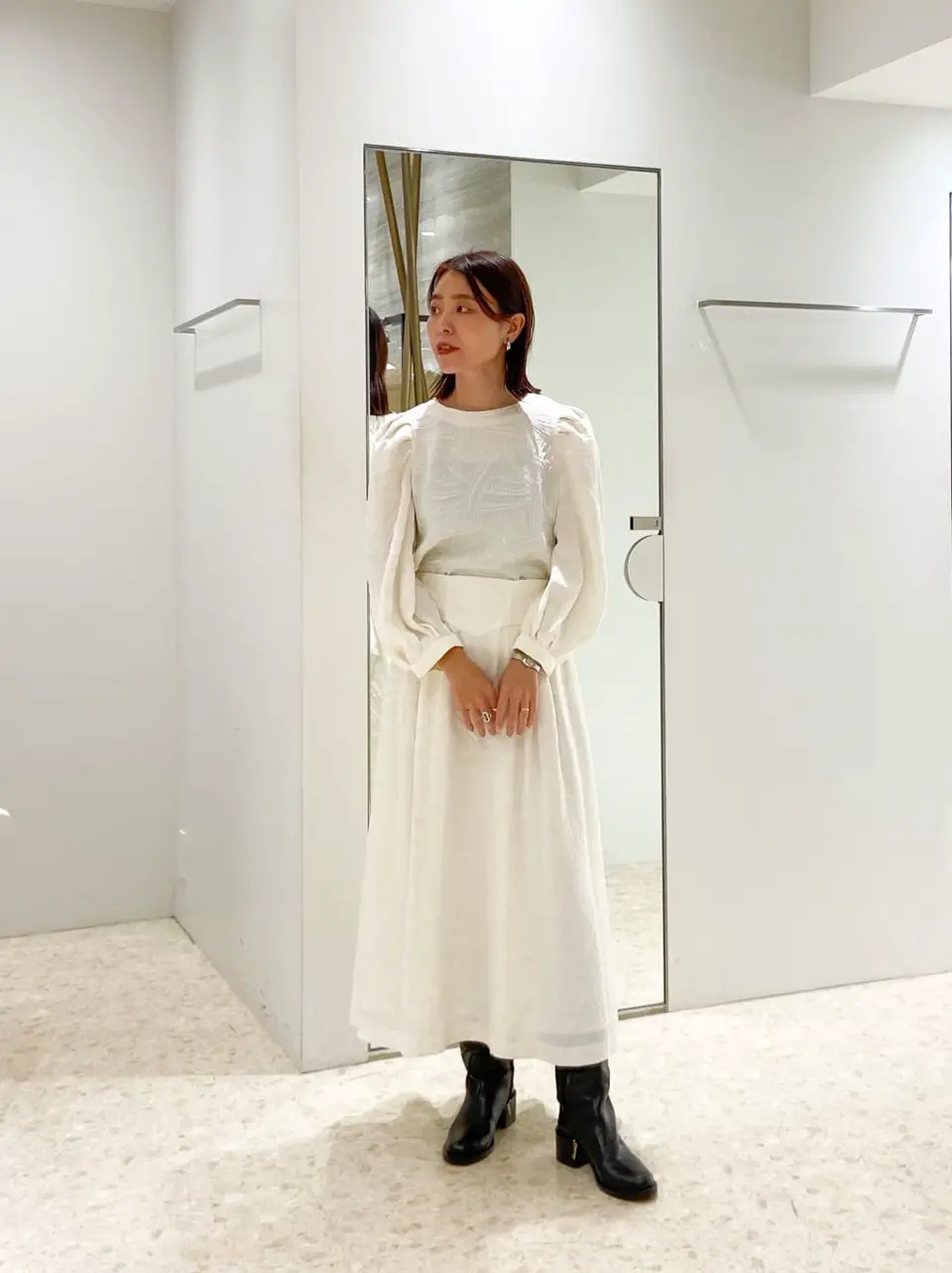  古川温子 コーディネート画像