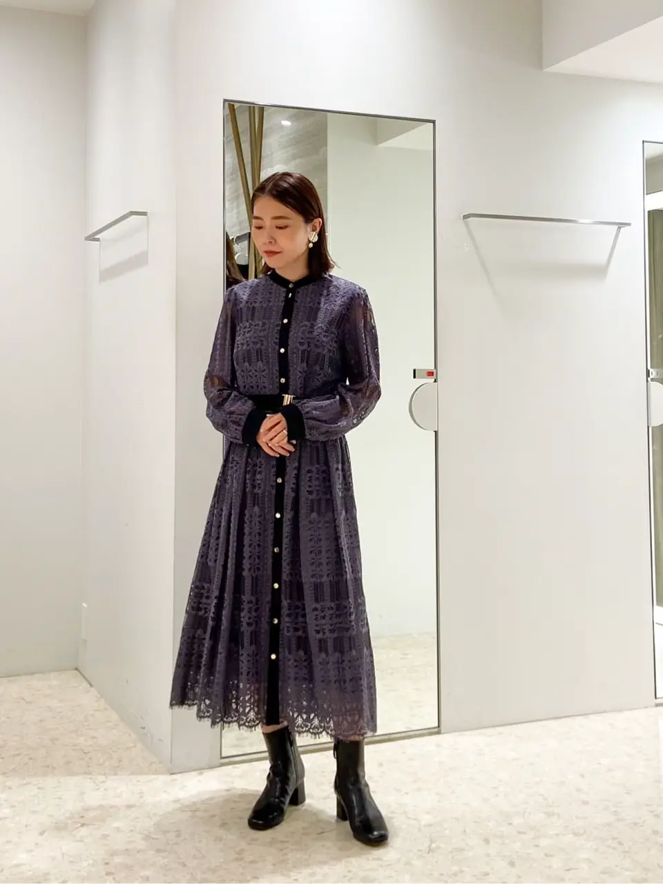 Diagram 古川温子 コーディネート画像