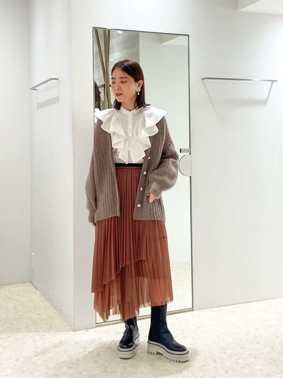  古川温子 コーディネート画像