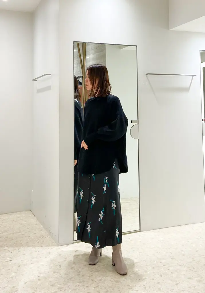  古川温子 コーディネート画像