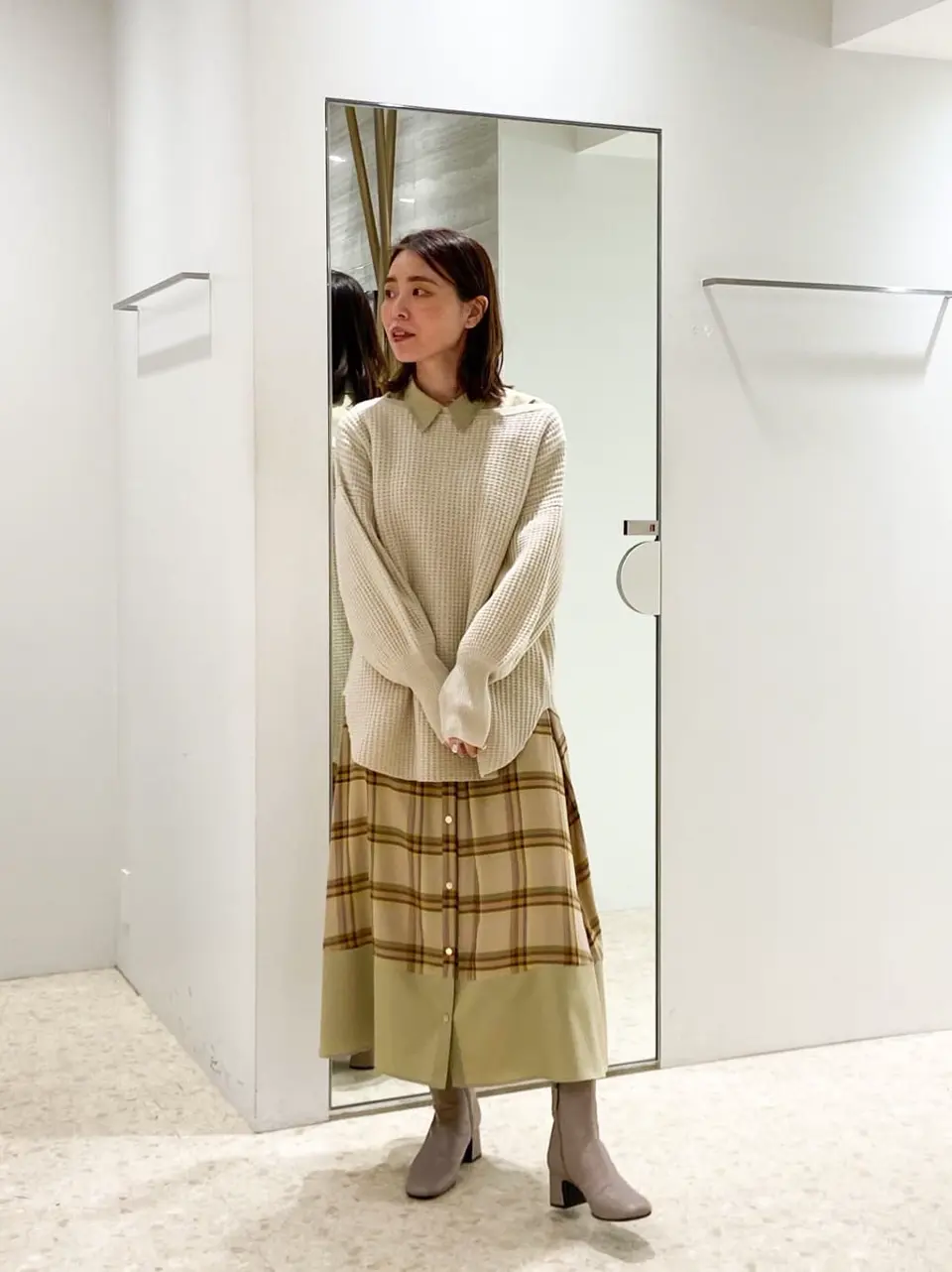  古川温子 コーディネート画像