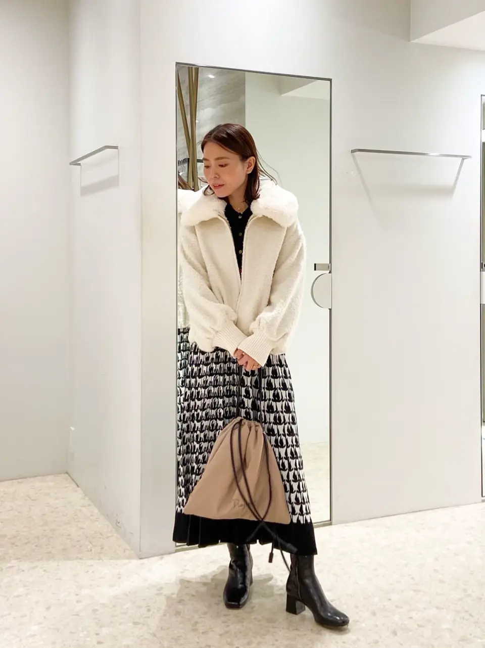  古川温子 コーディネート画像