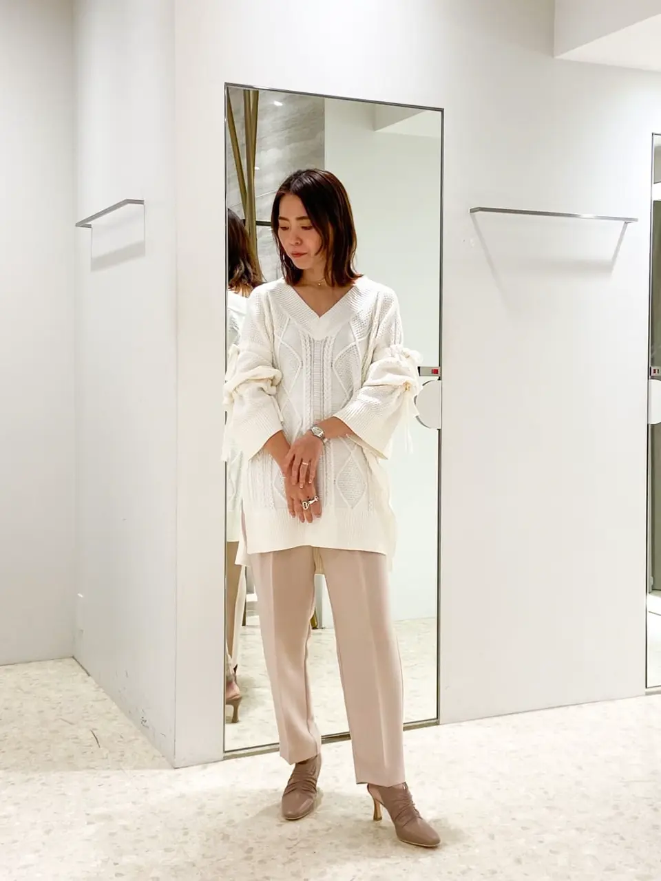  古川温子 コーディネート画像