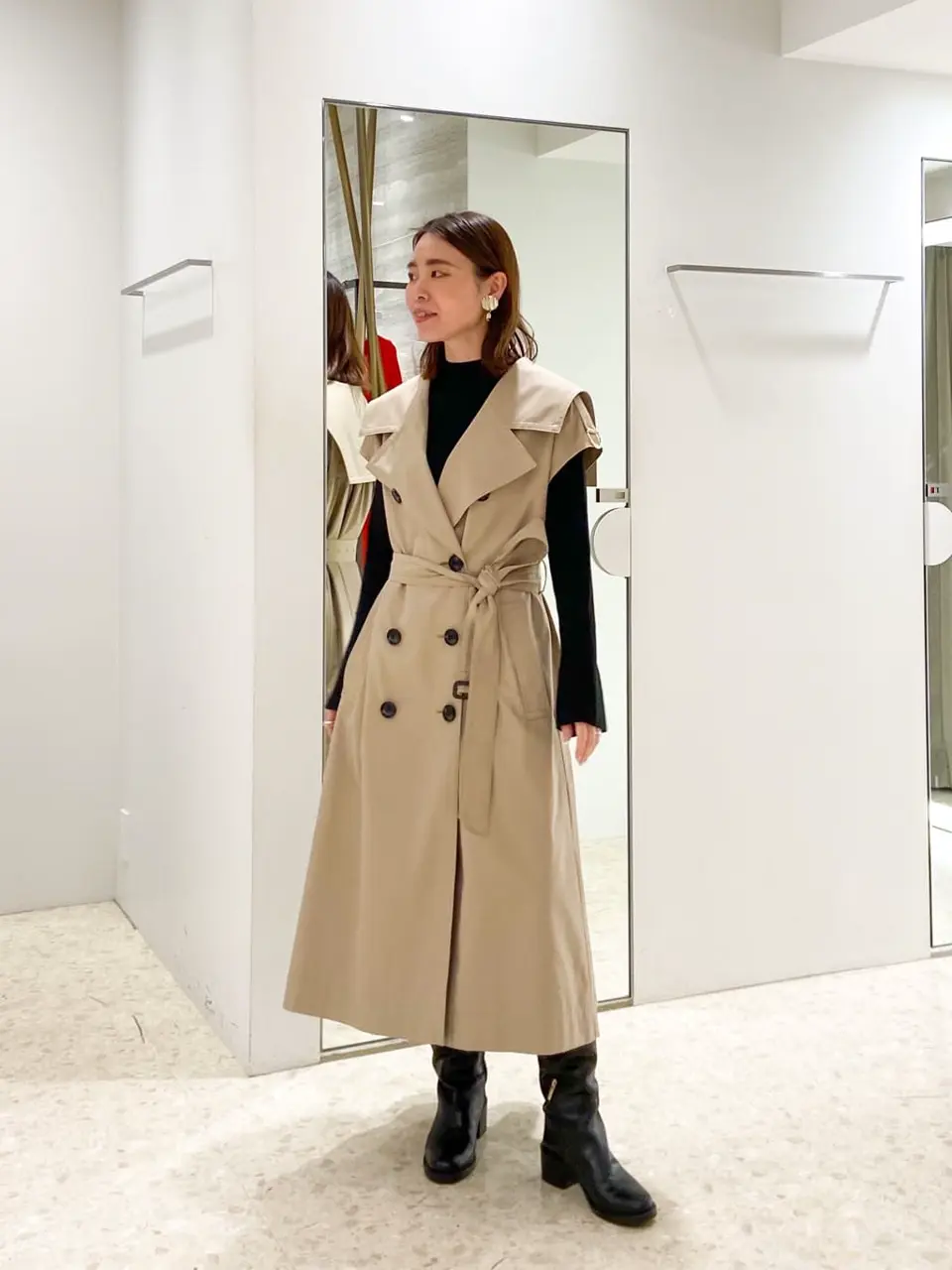  古川温子 コーディネート画像