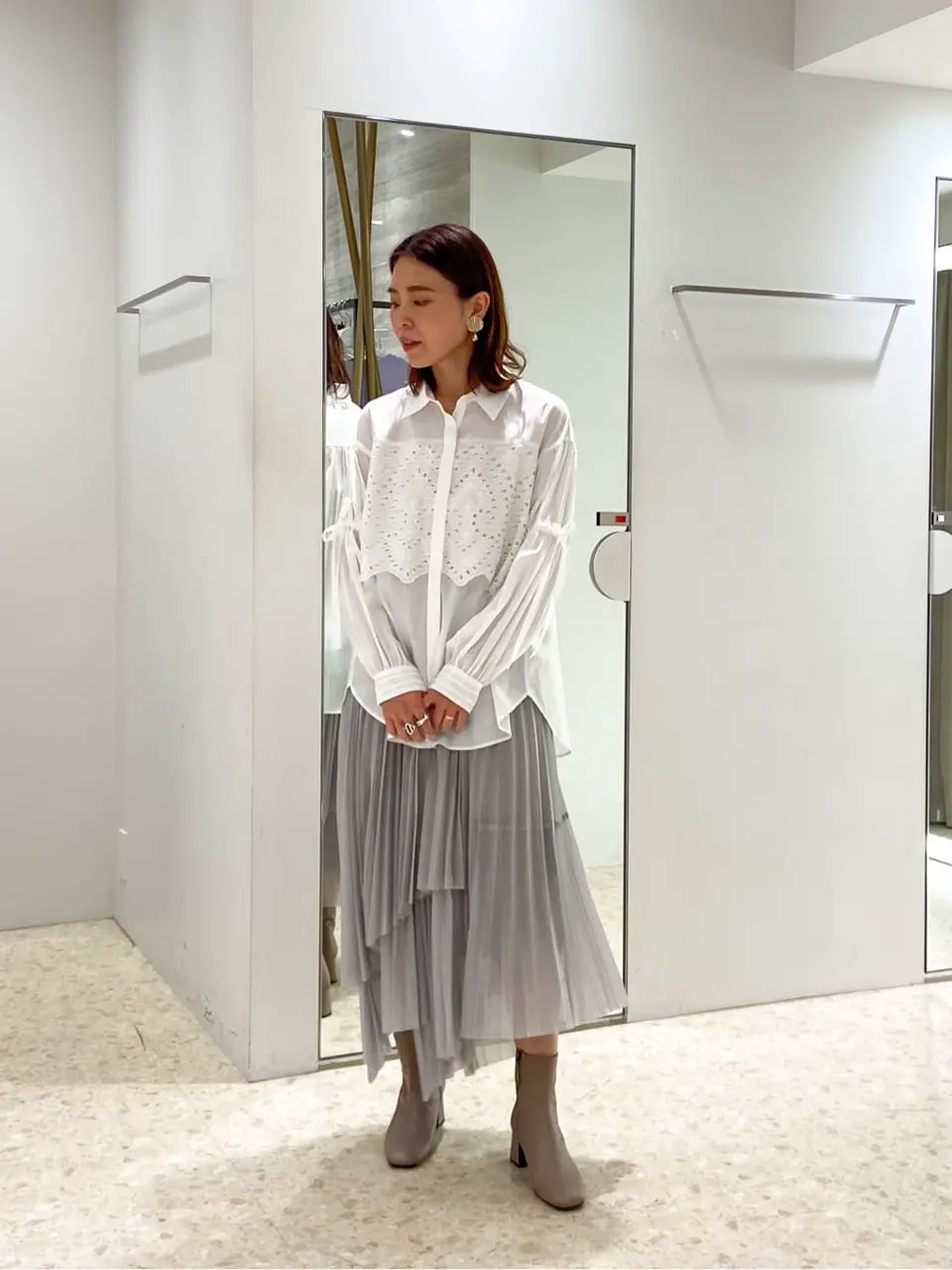  古川温子 コーディネート画像