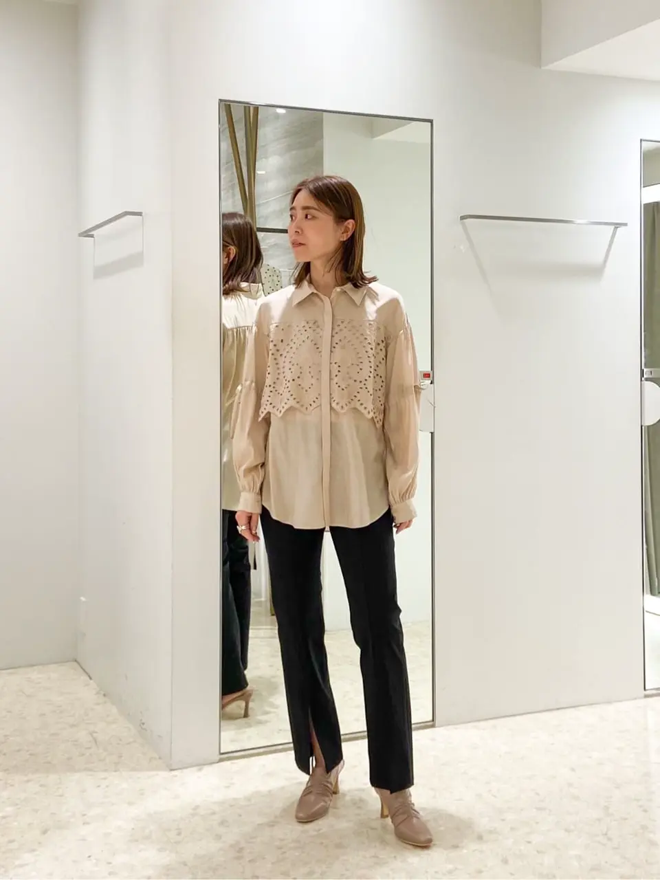  古川温子 コーディネート画像