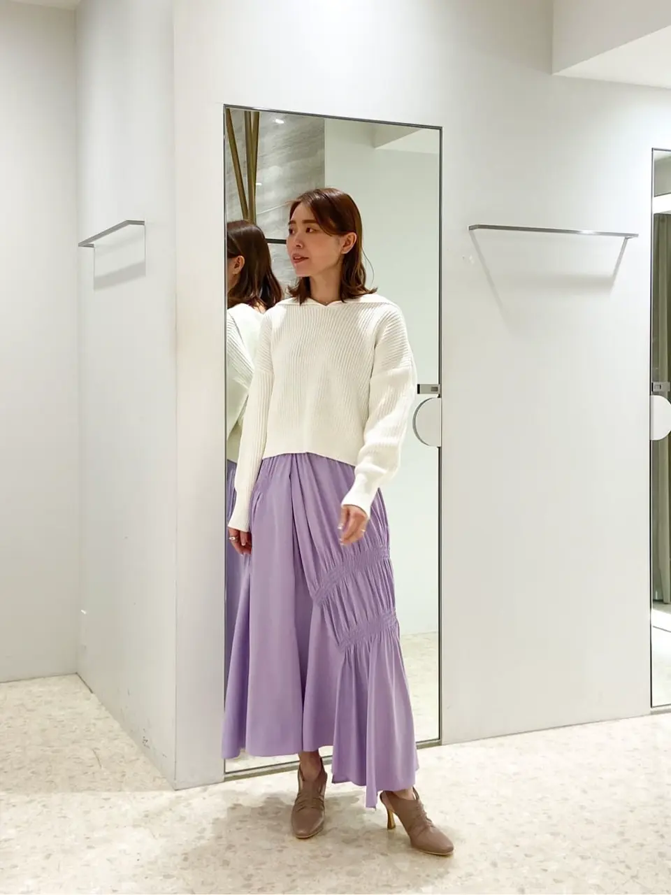  古川温子 コーディネート画像