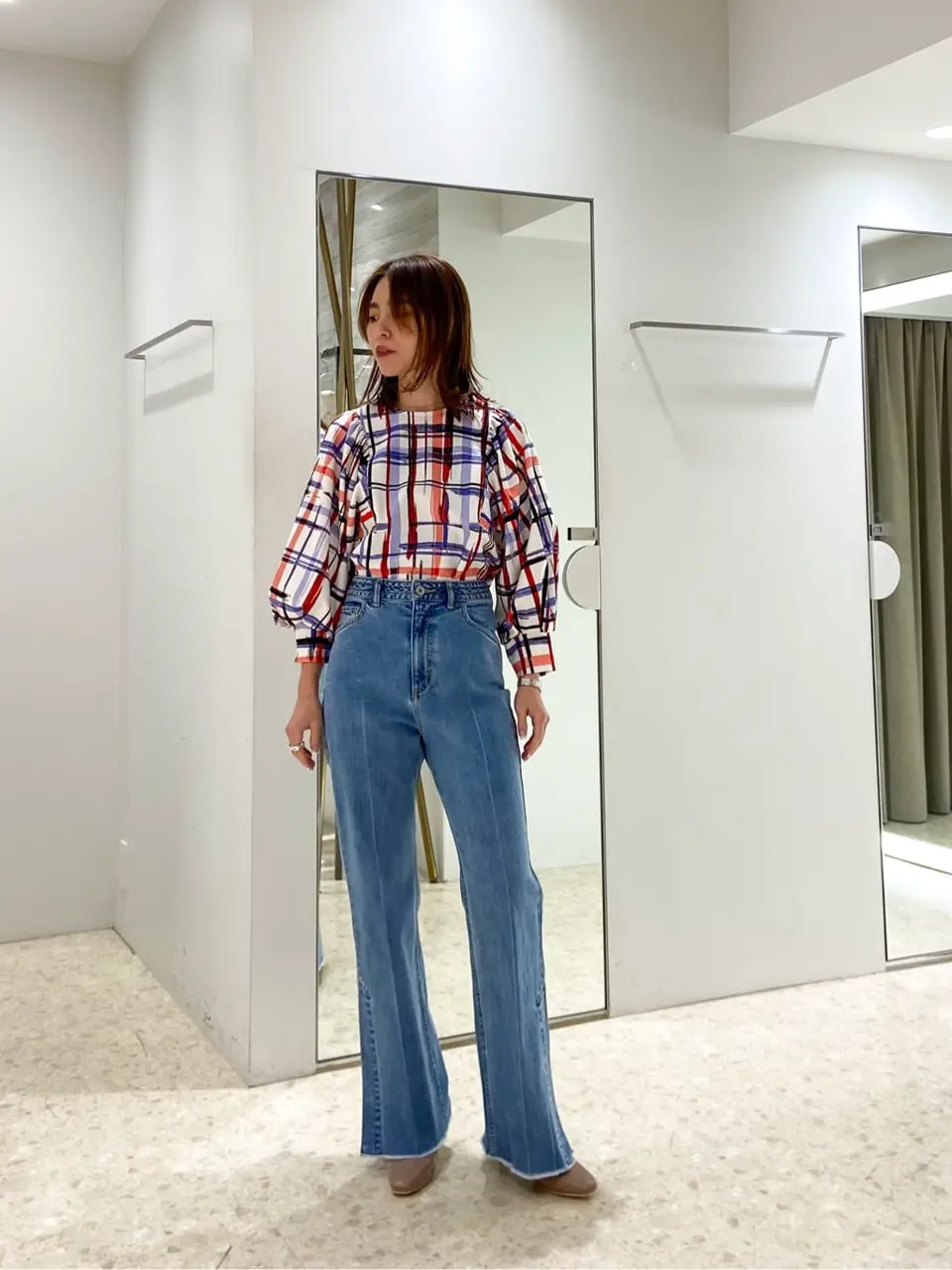  古川温子 コーディネート画像