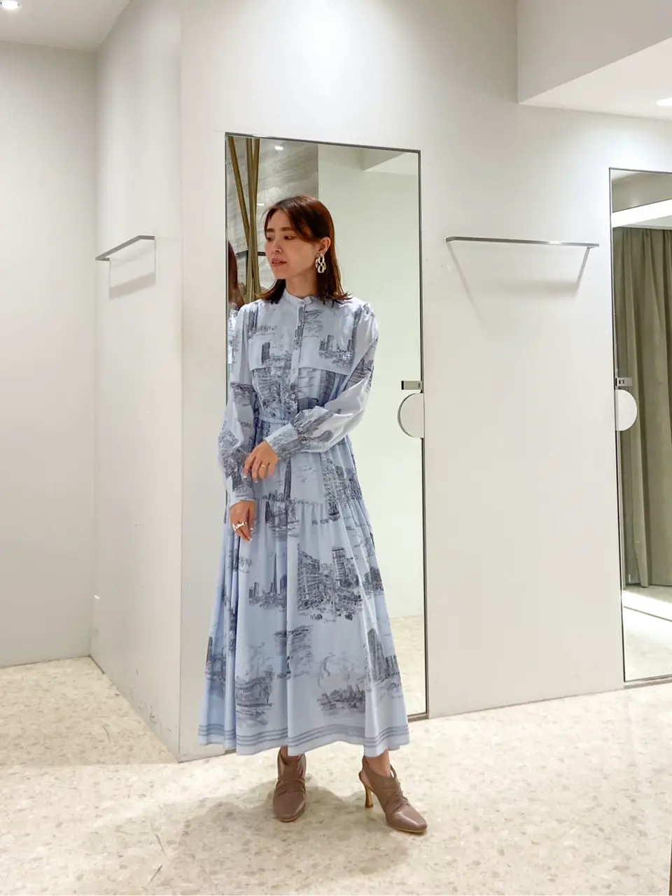  古川温子 コーディネート画像