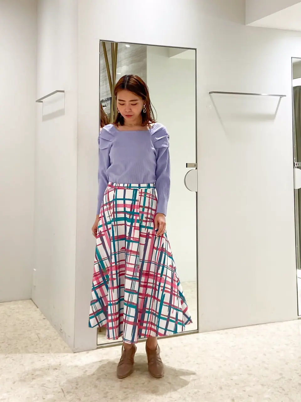  古川温子 コーディネート画像