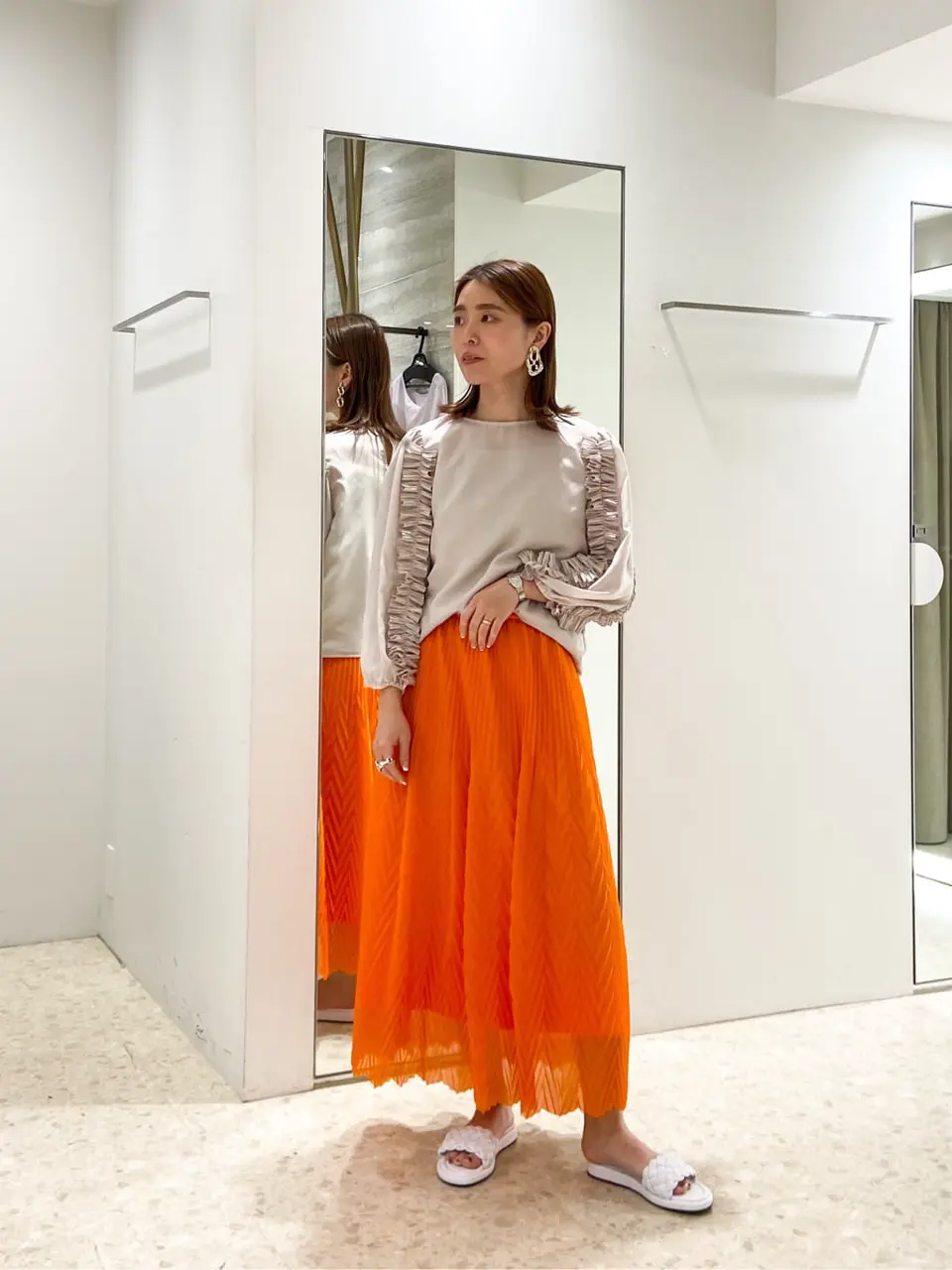  古川温子 コーディネート画像