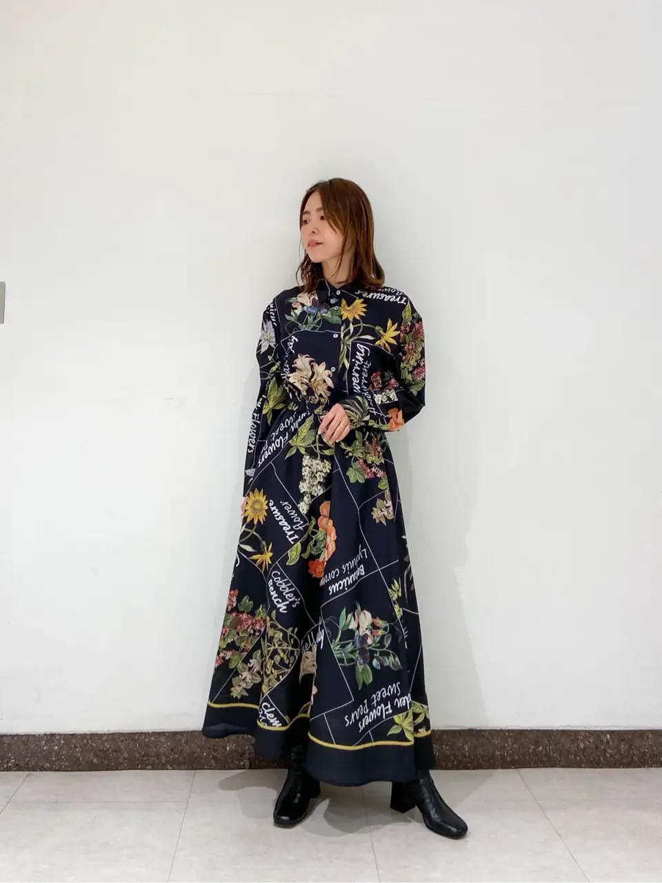  古川温子 コーディネート画像